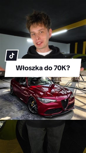 Dosłownie musisz wziąć ją pod uwagę jak szukasz czegoś podobnego 🫡 I pod względem technicznym i wizualnym - klasa 👌 Z kodem „CARMIL” -30% na raporty Carverticala, w razie co warto korzystać 🤙 #giulia #giuliaveloce #alfaromeogiulia #do70K #alfaromeo