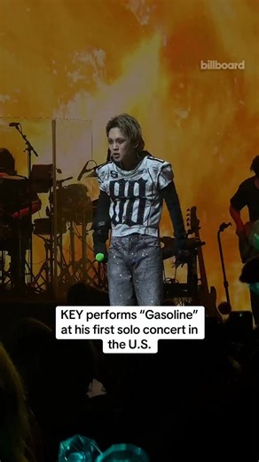 106K views · 2.6K reactions | Welcome to the States, KEY 凉 The SHINee member performs “Gasoline” at his first solo U.S. concert in LA | Billboard | Facebook