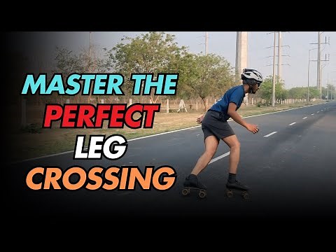 Master the Perfect Leg Crossing: Speed Skating Turning Tutorial!