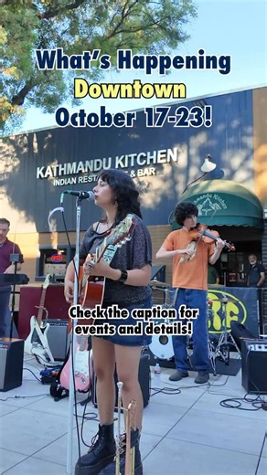 Davis Downtown on Instagram: "Check out what’s going on from October 17-23! 📍 Downtown General Events 📍 10/18 @ 8a-1p Davis Farmers Market Central Park 10/18 @ 4p-6p Saturday at the Patio - Live Music Cloud Forest Cafe 10/18 @ 6p-9p Barn Dance Central Park 10/19 @ 10a-4p Craft and Vintage Fair Central Park 10/21 @ 7:30p-10:30p Live Jazz: Jim Frink Trio Root of Happiness 10/21 @ 6p-7p Run Crew Fleet Feet Davis 10/22 @ 3p-6p Davis Farmers Market Central Park 10/23 @ 3p-4:30p Line Dance Class Dav