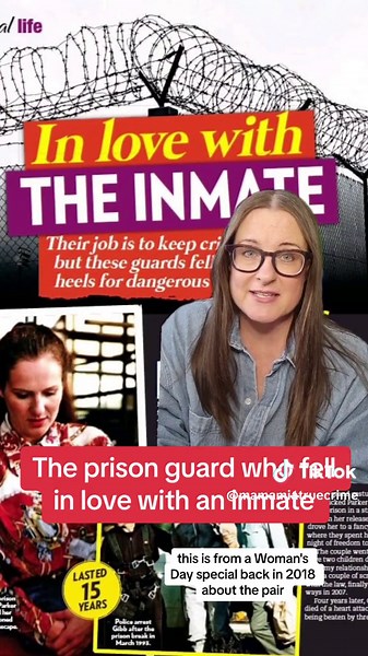 This is the story of a prison guard who fell in love with an inmate (and later broke him out). With the help of another inmate acting as their middleman, Heather Parker and Peter Gibb hatched a plan to break Peter out of prison. Their escape sparked one of Australia’s largest criminal pursuits and saw Heather and Peter dubbes Australia’s Bonnie & Clyde #fyp #truecrime #truecrimetiktok #truestory #aussietruecrime #crimetiktok #truecrimecommunity #australia #lovestory #prisonbreak