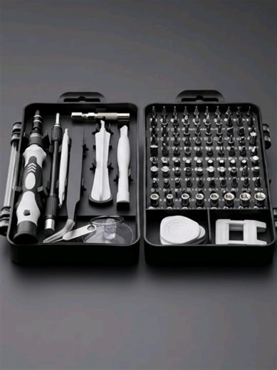 🔥 Obeng Servis HP Set 115 in 1! Auto ketagihan benerin semua gadget di rumah! Sensasi bongkar pasang lancar jaya, alat lengkap kayak teknisi pro, cocok banget buat proyek DIY weekend atau upgrade gadget lama. Harga terjangkau, kualitas tools nagih juara! ⚡️🔥 Cek produknya sebelum kehabisan! #obengset #servishp #toolkit #diygadget #teknisieelektronik