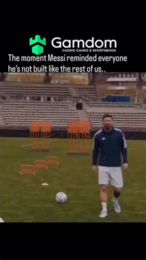 Hit follow to catch the most interesting content! 🚀 on Instagram: "A training clip once went viral for a simple reason — Lionel Messi turned an ordinary shooting challenge into something unreal. Three balls. Three different distances. One small bin waiting meters away. No fans, no whistles, no pressure — just Messi and a target most players wouldn’t hit even once. He steps up to the first ball, takes that smooth, relaxed touch, and sends it flying straight into the bin. Perfect arc. Perfect lan