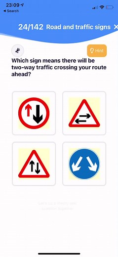 🚗 Can you answer this theory test question? Let us know if you got it right #theorytest2021 #theorytestquestions #theorytestpractice