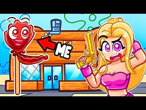 Hiding In The KRUSTY KRAB in Fortnite Prop Hunt With MY CRAZY FAN GIRLS...