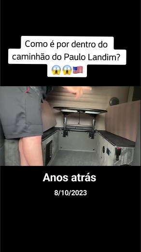 Interior luxuoso do Volvo VNL 860 - Tour completo com Paulo Landim