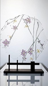 Experimenting with some #vitrigraph #glassartist #fusedglass #diy