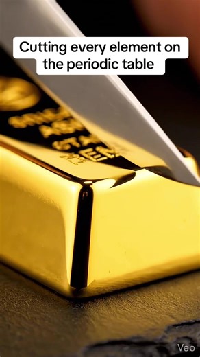 Cutting Every Element on the Periodic Table ASMR