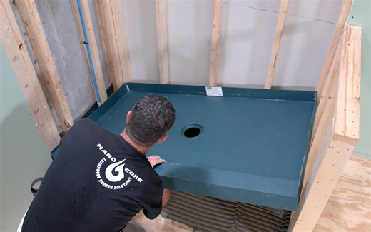 Watch How to Install a Shower Base KBRS Tile-Basin® on Amazon Live