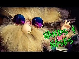 Noses and Hands for Gnomes from polymer clay tutorial