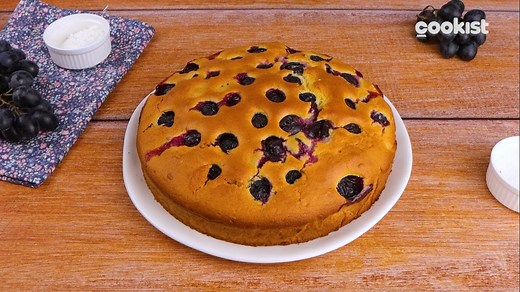 Italian Grape Cake (Torta Bertolina Recipe)
