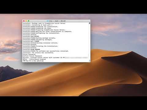 How to Install CrowdStrike's Next-Gen Falcon Sensor on a Mac