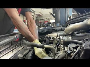 PT 2 Mercedes Benz Twin Turbo Coolant Line, Thermostat Replacement