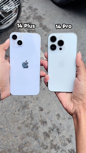 iPhone 14 Plus Vs iPhone 14 Pro || Camera Zoom Test! #shorts
