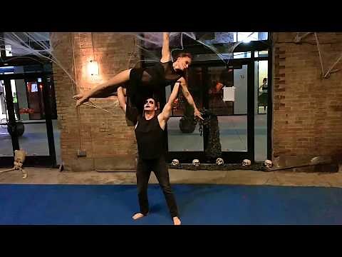 Adagio Acro Dance - Jack & Sally routine from CREEPTACULAR 2018