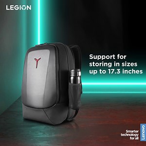 The Legion Armored Backpack provides ultimate security for your 17 inch Legion laptop. Featuring both a solid EVA molded front shield and water-resistive properties - this backpack acts as the savior from both accidental hits and wet situations. Discover more Legion accessories here: legion.fan/Legion5SG #LenovoLegion #LegionArmorBackpack #LegionSG | Lenovo Legion | Facebook