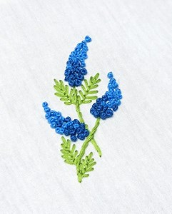 123K views · 1.8K reactions | Flower hand embroidery design with french knot stitch. Hope you all enjoy this video. | Rifahs ideas | Facebook