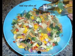 Tri-Color-Pasta Salad
