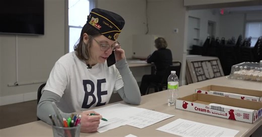 American Legion Post 32 volunteers call more than 600 veterans at annual Buddy Check-In event