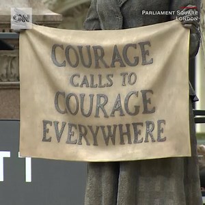 288K views · 3.1K reactions | The first statue of a woman in Britain's Parliament Square has been unveiled. It honors suffragist leader Millicent Fawcett, who campaigned for women's right to vote at the turn of the 20th century: https://cnn.it/2KcHWPG | CNN | Facebook