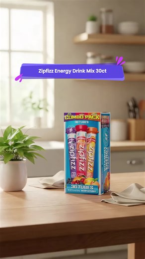 Zipfizz Multi-Vitamin Energy Hydration Mix ⚡ | Sugar-Free Drink Powder | 30 Tube Variety Pack | Gluten-Free Sport Energy Looking for energy without sugar crashes? ⚡ Zipfizz Energy Hydration Drink Mix gives you a refreshing, vitamin-packed boost in a convenient on-the-go tube. Just mix with water and enjoy clean, fizzy energy anytime. Perfect for: 🏋️ Pre-workout boost 💼 Busy office days ✈️ Travel & long drives 📚 Study sessions 🚴 Sports & outdoor activities 💪 Why Customers Love It: ✔ Sugar Fr