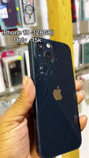 iPhone 13 (128GB) No box All ok jast backshel broken #ip#iphone13a#jamuna_future_parkp#iphonei#tiktok?bangladesht#itech