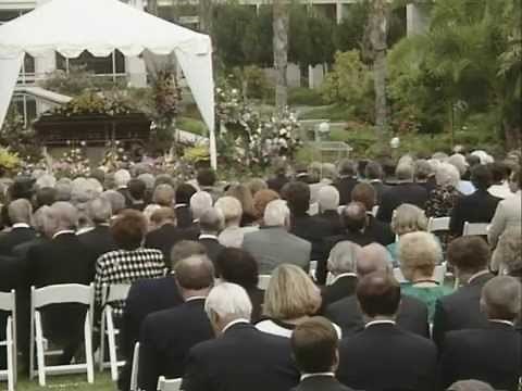 First Lady Pat Nixon's Funeral Service