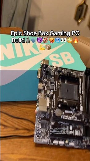 Anything is a PC case if you’re brave enough 🥵😈🥶💯🗣️🔥 #pc #pcbuild #nike #computer