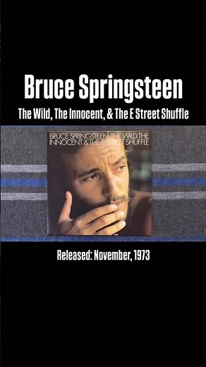 Bruce Springsteen: The Wild, The Innocent, & The E Street Shuffle