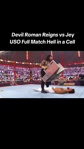 Devil Roman Reigns vs Jey USO Full Match Hell in a Cell WWE Highlights