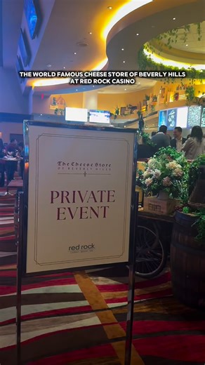 Vegas, we gave you a preview of The Cheese Store of Beverly Hills at Red Rock today… and tomorrow we are open for the public! 🧀 We’re open from 11AM–4PM located next to the Sportsbook. The retail shop will be fully stocked with signature items straight from their Beverly Hills location, including their world-famous Bordier butter (yes, the same one we serve at T-Bones Chophouse & Lounge and Nicco’s Prime Cuts & Fresh Fish). Come hungry. See you tomorrow! | Red Rock Casino Resort & Spa