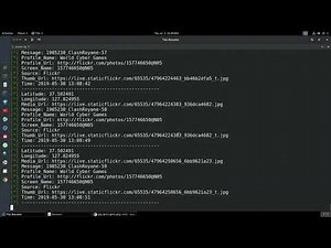 Using Recon-ng with flickr