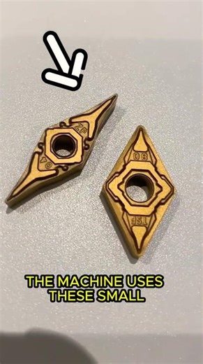 This CNC Cutting Insert Is a BEAST! #tools