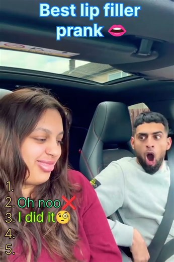 Best lip filler prank 👄🤣 #shorts #funny #prank