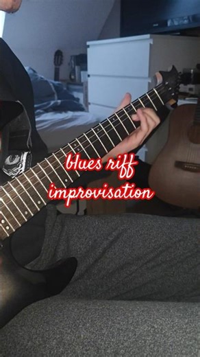 blues riff improvisation #guitar #cover #coversong #blues #impro #riff #song