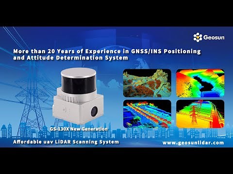 Introducing Our Powerful GS-130X UAV LiDAR
