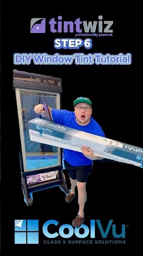 How to Install Home Window Tint | Step 6: Applying Film to the Window | CoolVu of College Station