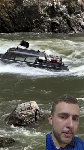 Lancha feita para cachoeira !!!