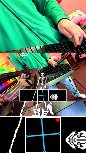 ShellicusMax on Instagram: "Papyrus no longer believes in you.... #keytar #undertaleau #disbeliefpapyrus"