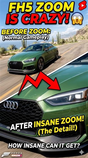 FH5 Graphics Are ACTUALLY Insane Up Close #shorts #fh5 #graphics
