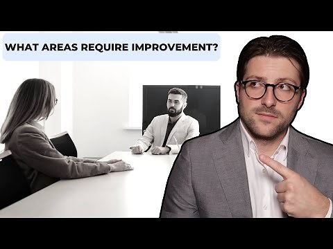 How To Answer "What Areas Require Improvement?" | (Best Examples)