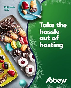 169 reactions · 4 comments | The best-kept secret of holiday hosting? Get help where you can! That’s why we offer 60+ made-to-order entertaining trays for any occasion and gatherings big and small, from an intimate family dinner, to a busy Sunday brunch, any everything in between. Check out our brochure at Sobeys.com. | Sobeys | Facebook
