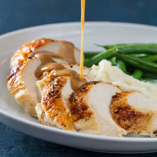 Broiled Chicken with Gravy | America's Test Kitchen