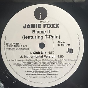 Jamie Foxx Featuring T-Pain - Blame It
