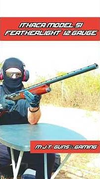 Hunting Shotgun, Ithaca Model 51 Featherlight 🦃🦌 #shorts #guns #hunting #outdoors #shotgun