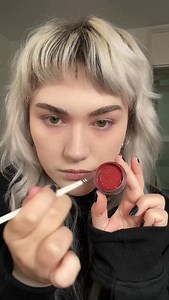 37K views · 1.7K reactions | Frosty wine ❄️ @glisten_cosmetics Martian wet liner & spectra lash in sky blue (code FAIRYFREAK20) @lhcosmetics sparkl in shade blink @halfmagicbeauty sparklestik in punk pony @godmodebeauty Gemini duo eye liner in soothsayer #makeup #graphiceyeliner #altmakeup #creativemakep | Fairyfreak | Facebook