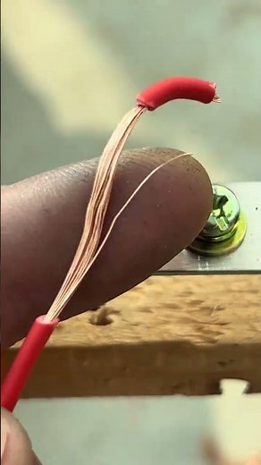 How To Perfect Wire Clamping Technique for Strong Electrical Connections #shortsfeed #Clamping #wire