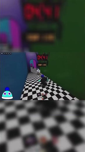 The first entity I have encountered in this game #roblox #horror