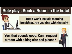 Role play script of hotel reservation | Telephone conversation between receptionist and customer