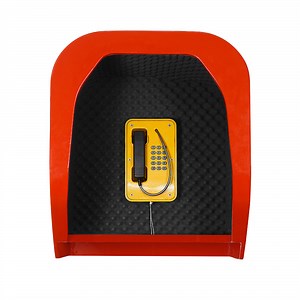 [Hot Item] Wall Mounted Acoustic Telephone Hood for Commercial Locations / Industrial Premises